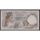 FRANCIA 1939 BILLETE DE 100 FRANCOS SEGUNDA GUERRA MUNDIAL